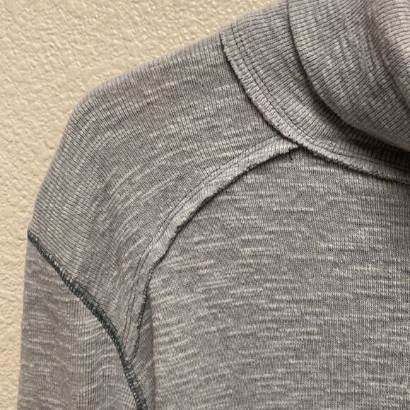 Free People Split Back Turtleneck Top Small - Picture 3 of 5